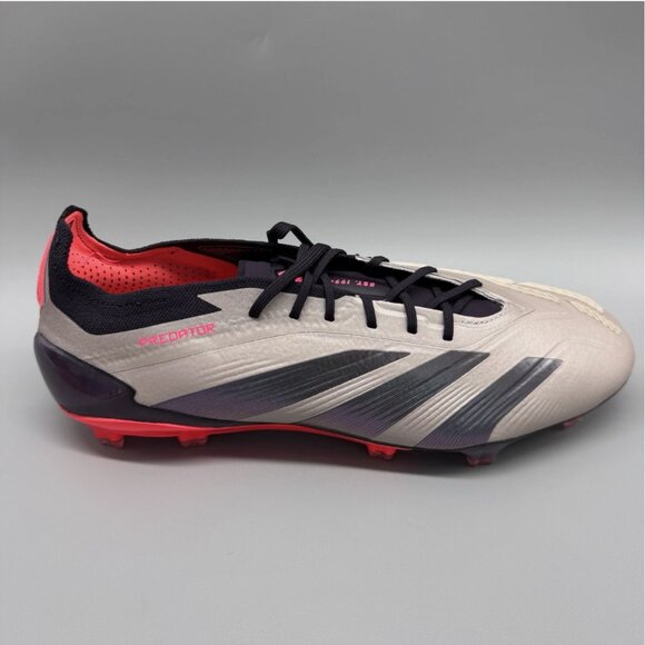 NEW Adidas Predator Elite FG Platinum Metallic Soccer Cleats IF8868 Mens Size 11